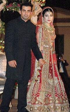 Gautum Gambhir and wife Natasha Jain (Natasha Gambhir) Wedding Pictures