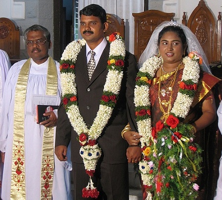 Indian Christian Matrimony - Typical Indian Christian Marriage