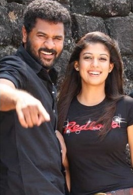 Nice image of Prabhudeva and Nayanthara together