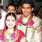 Wedding of Vijender Singh with Archana Singh