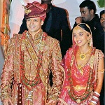 Wedding of Vivek Oberoi and Priyanka Alva