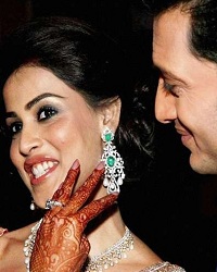 Genelia Deshmukh's wedding ring given by Ritesh.