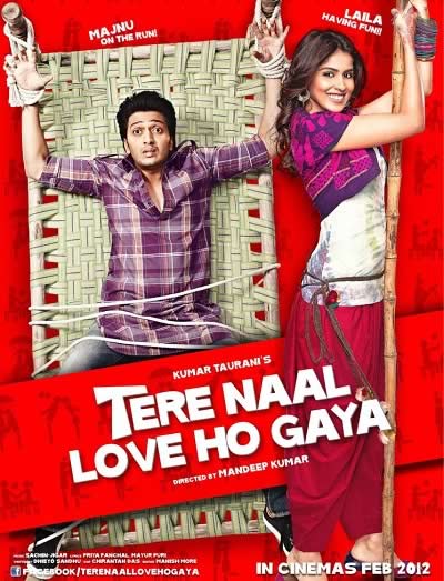 Riteish - Genelia first Hindi Film after marriage - "Tere Naal Love Ho Gaya"