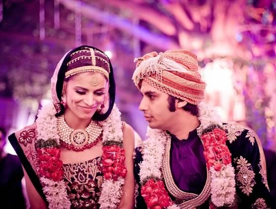 Wedding Photo of Big Bang Theory's Kunal Nayyar and wife Neha Kapur