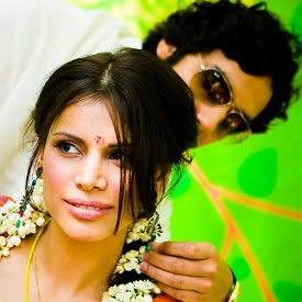 The Big Bang Theory's, Kunal Nayar, with wife Neha Kapur at their traditional Indian Marriage