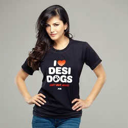 Sunny Leone campaigned for PETA, India