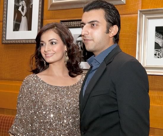 Dia Mirza and Sahil Sangha are partners in love and business