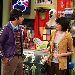 Lucy (Kate Micucci) is Dr Raj Koothrappali's (Kunal Nayyar) love interest in Big Bang Theory 6.