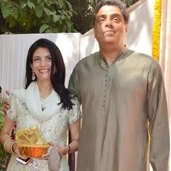 Co-founders of UTV and husband and wife Zarine Mehta and Ronnie Screwvala were guests at Vidya Balan and Sidharth Roy Kapoor's wedding.