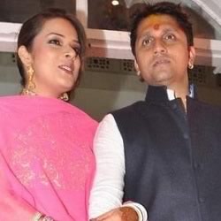 Mohit Suri, hand in hand, with wife Udita Goswami soon after their marriage.