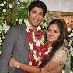 Dharmendra and Hema Malini's daughter, Ahana Deol engaged to Vaibhav Vora on 22 June, 2013.