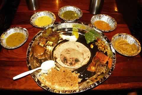Traditional food of Rajasthan served at Marwadi & Rajput Weddings.