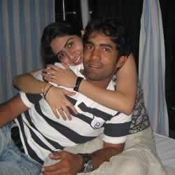 Picture of Dinesh Karthik with his First Wife, Nikita Vanjara.
