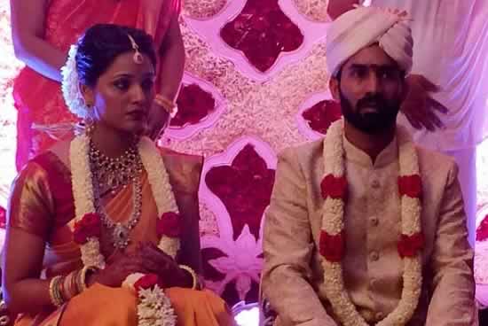 Dinesh Karthik and Dipika Pallikal's Hindu Telegu Marriage Photo