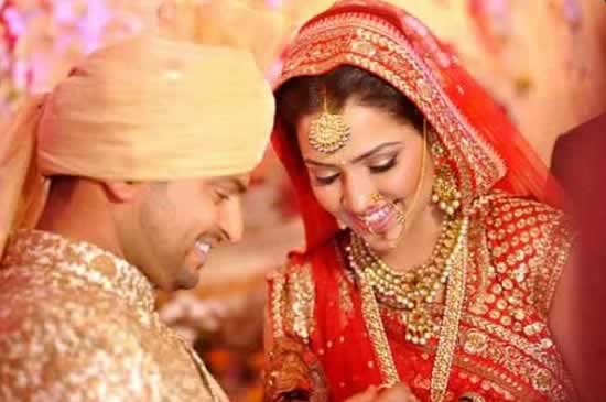 Wedding Photo of Suresh Raina And Wife Priyanka Chaudhary