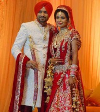 Harbhajan Singh Marriage Photo With His Wife Geeta