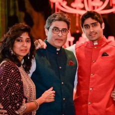 Picture of Ritika Sajdeh's Parents and Her Brother