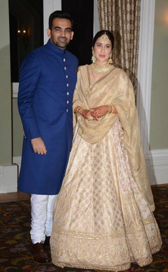 Zaheer Khan Wife Photo and Zahir Khan Wedding